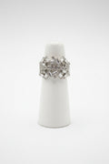 Divas Baguette & solitaire cocktail ring.