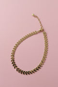 18K Gold filled Chevron Anklet
